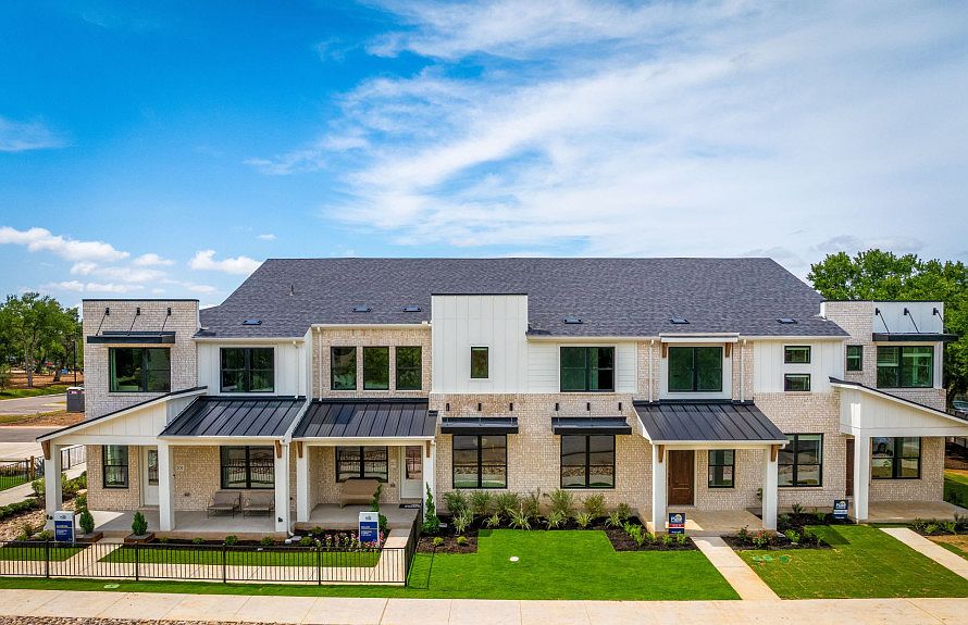 Modern residential house in a Round Rock suburb