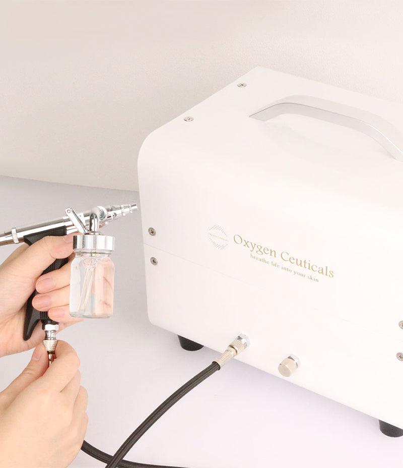 oxygen facial treatment esthetician machine