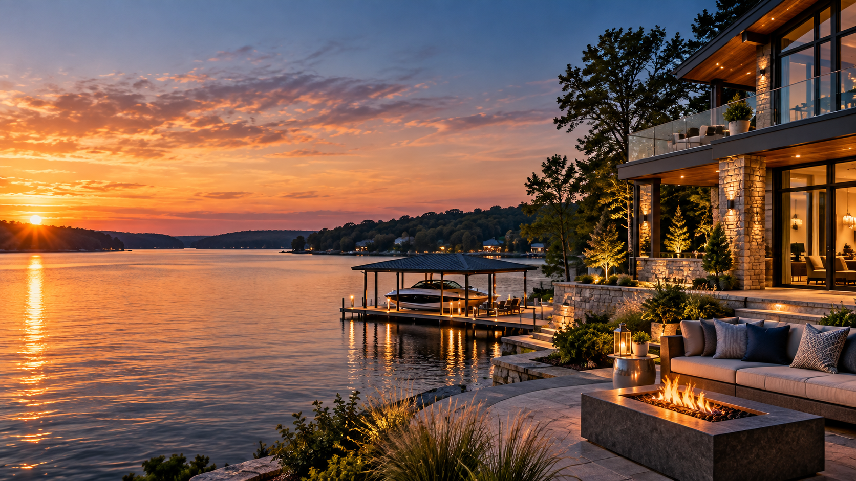 Jumbo and second home financing for Lake of the Ozarks waterfront homes, DreamLux Home Loans