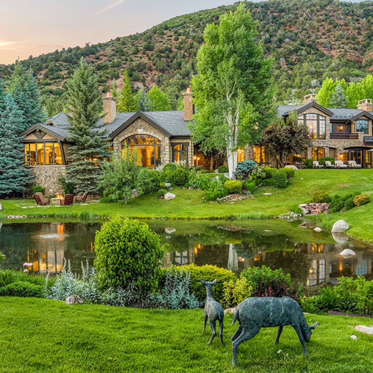 Colorado home for sale mountain landscape