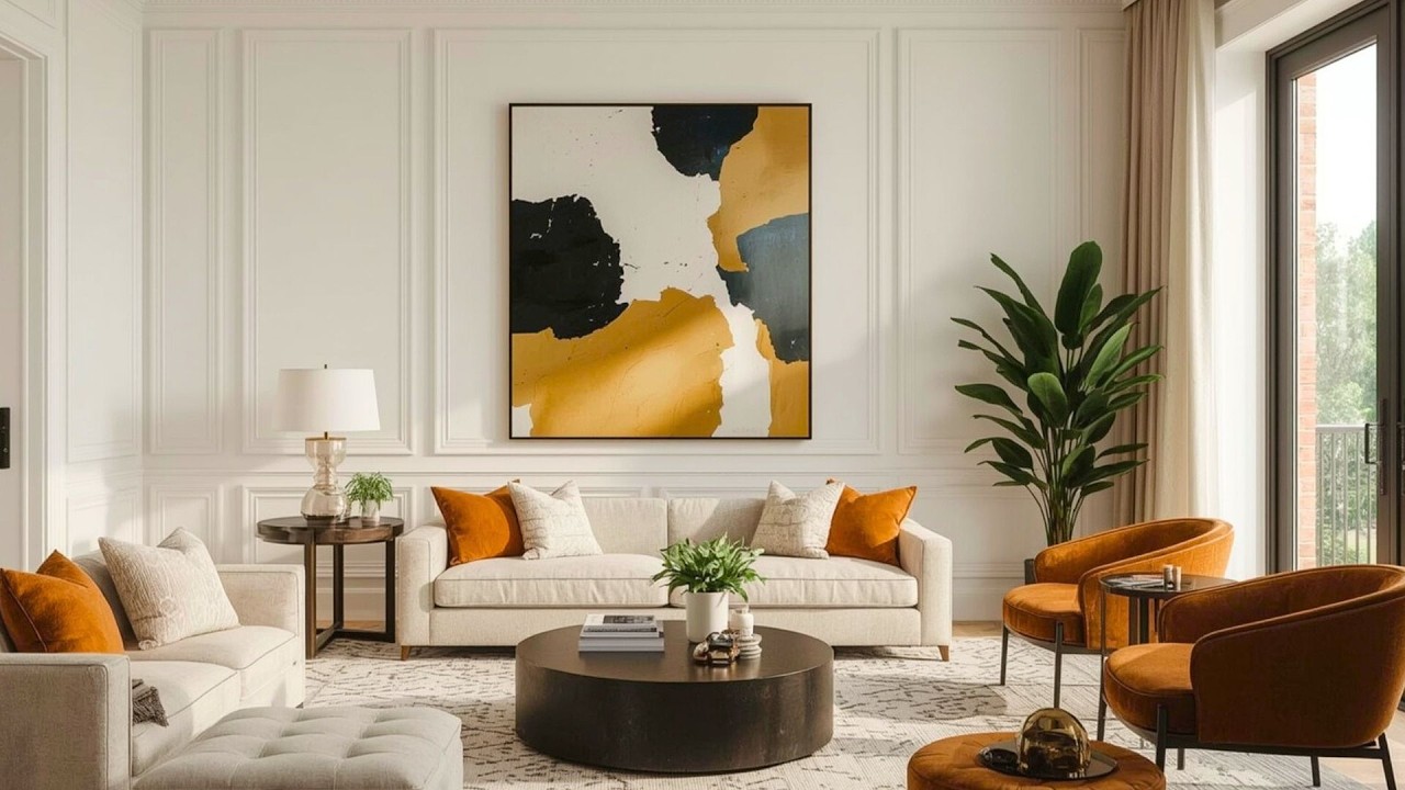 Modern staged interior of a 2026 new construction home