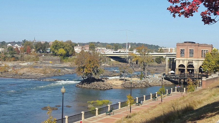 Columbus Georgia Riverwalk downtown