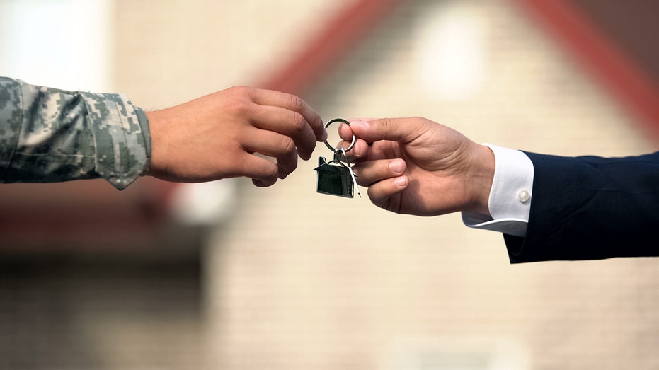 VA home loan veterans family keys
