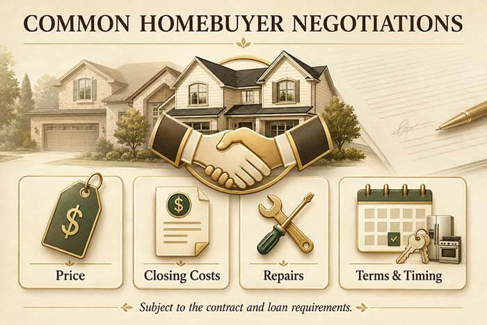 An agent explaining mortgage terms to a buyer at a closing table