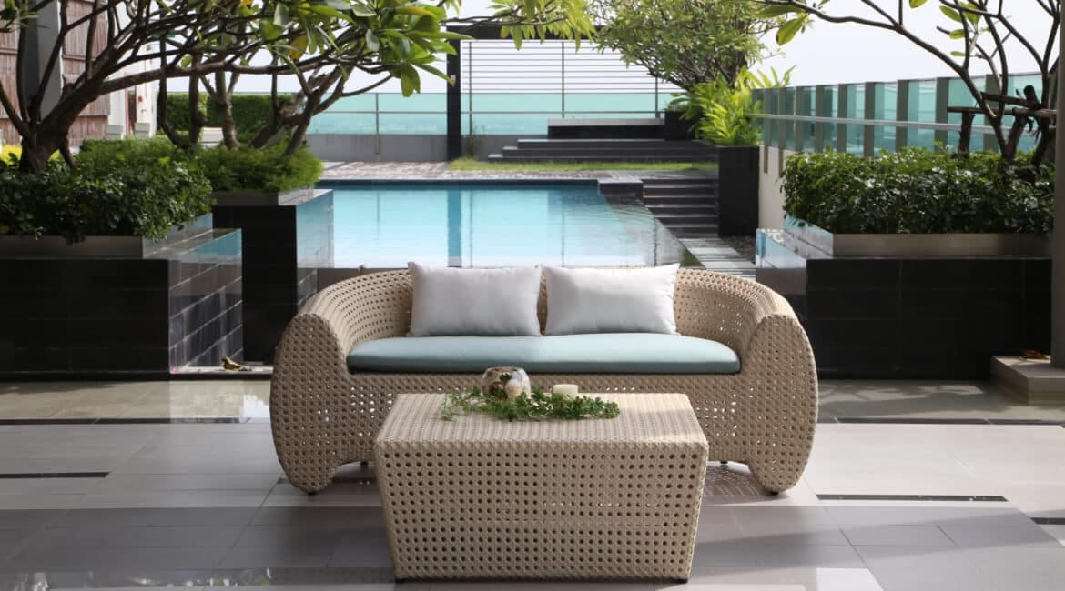 Secure all furniture before the storm to prevent screens from being shredded by flying objects.