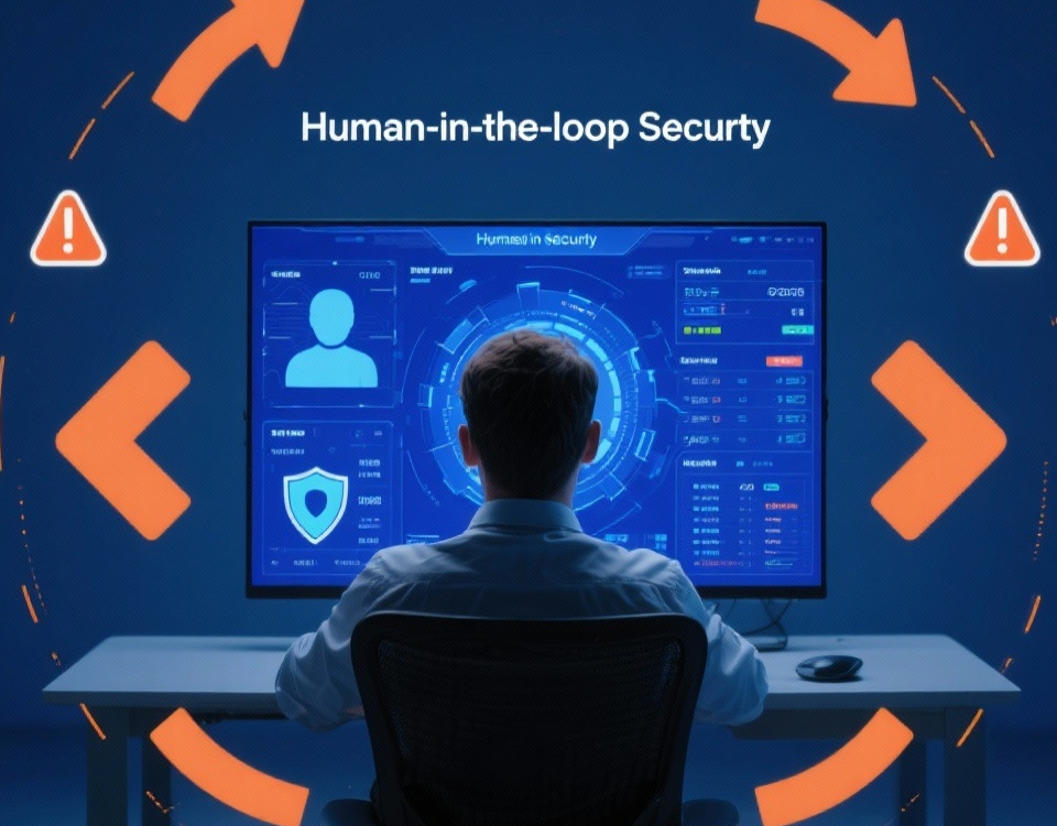 AI security human-in-the-loop dashboard interface