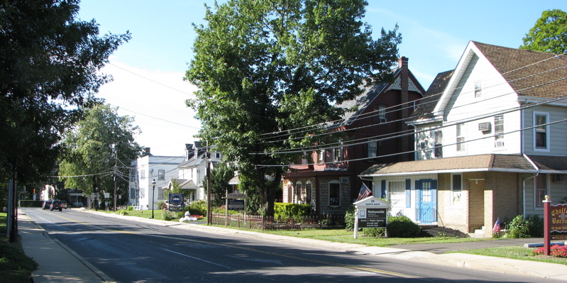 Chalfont PA historic Main Street