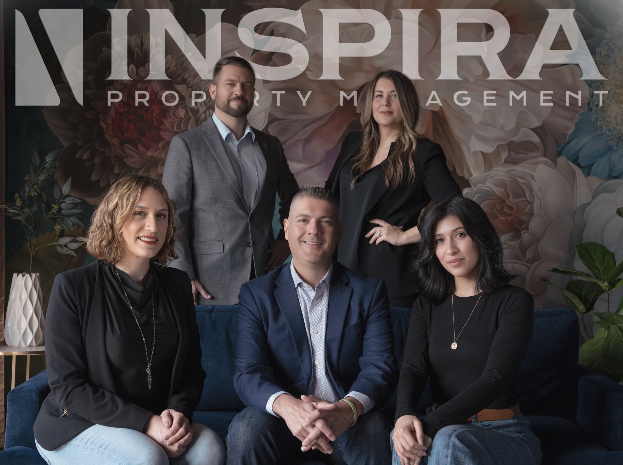 Professional property management team led by Michelle Adams at Inspira Property Management