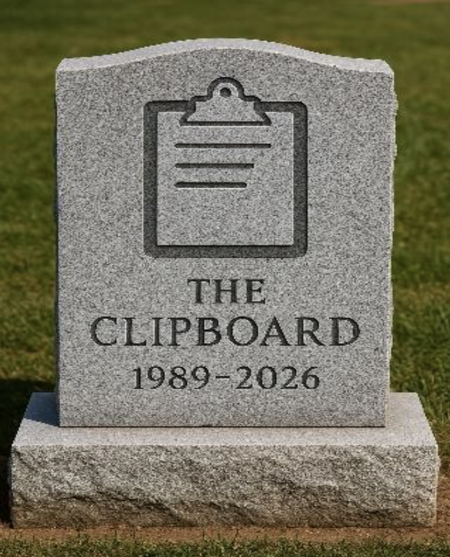 Home appraiser holding a clipboard and tablet outside a residential property
