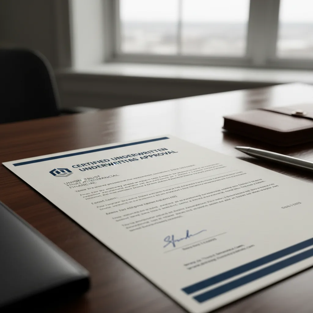 Fully Underwritten Commitment Letter Template