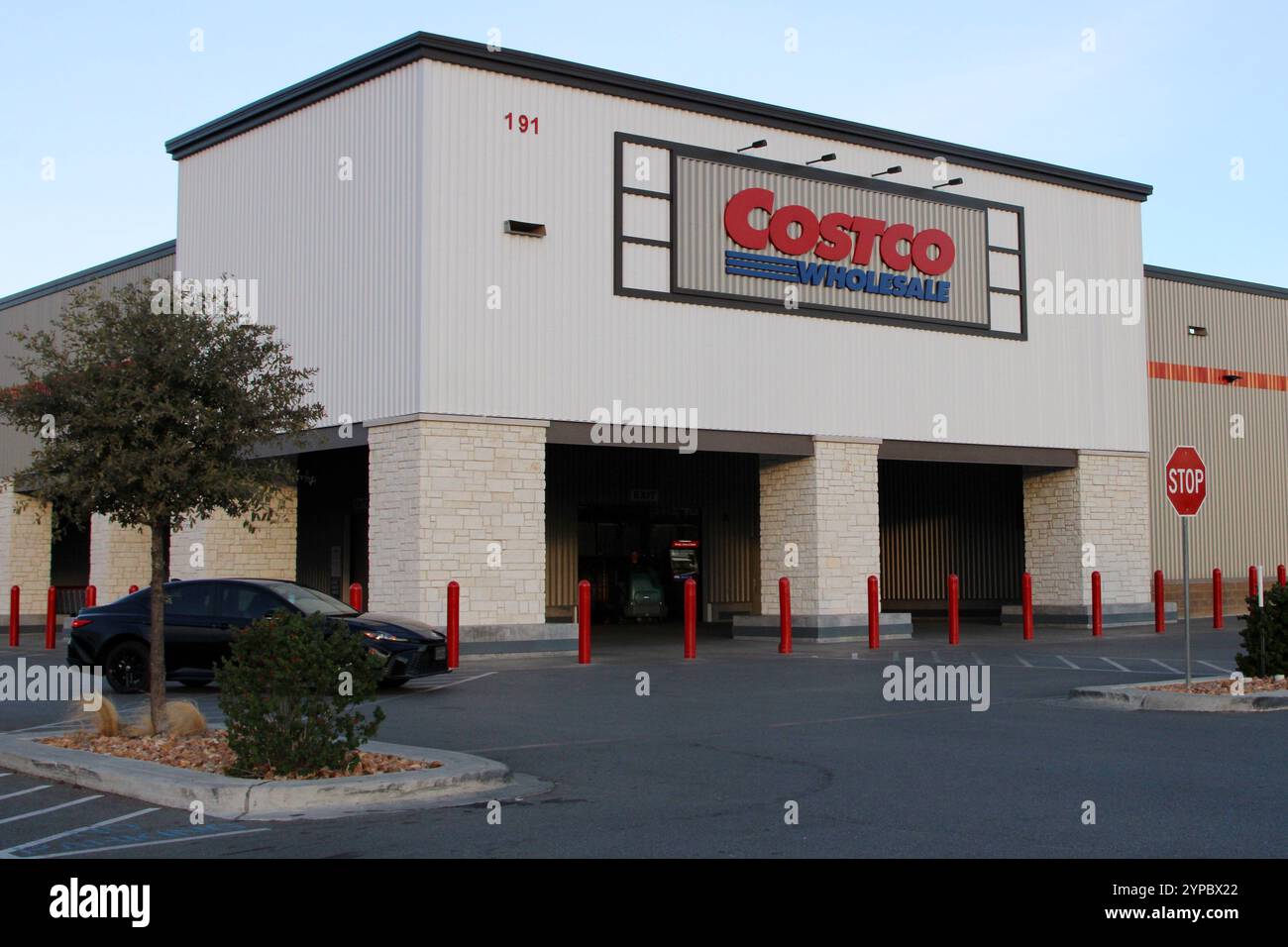A Costco warehouse store exterior