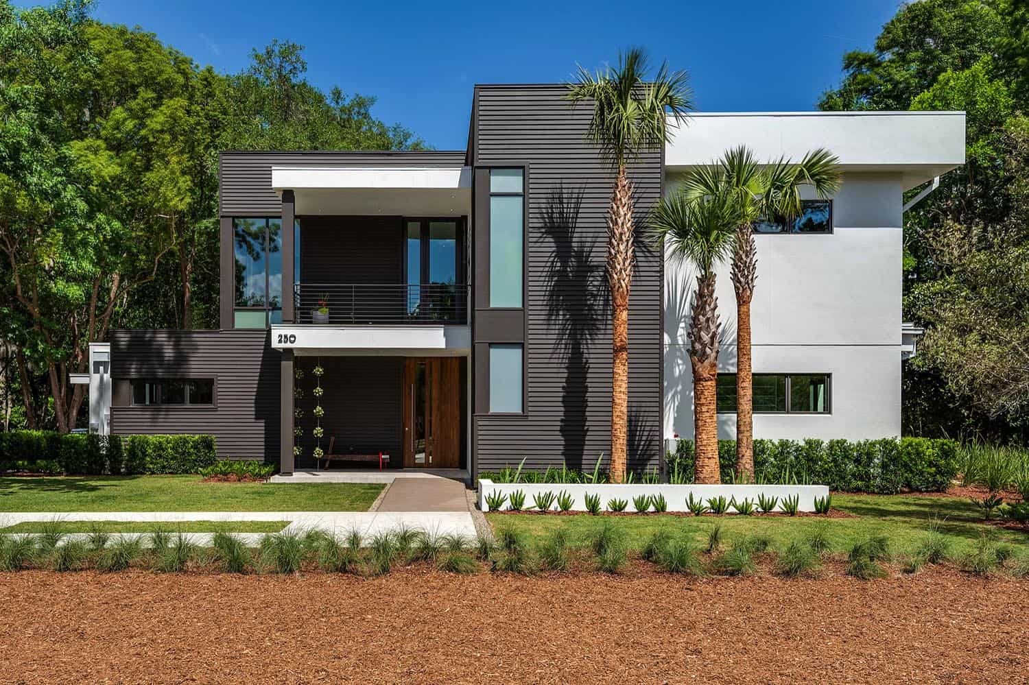 Modern Florida home exterior