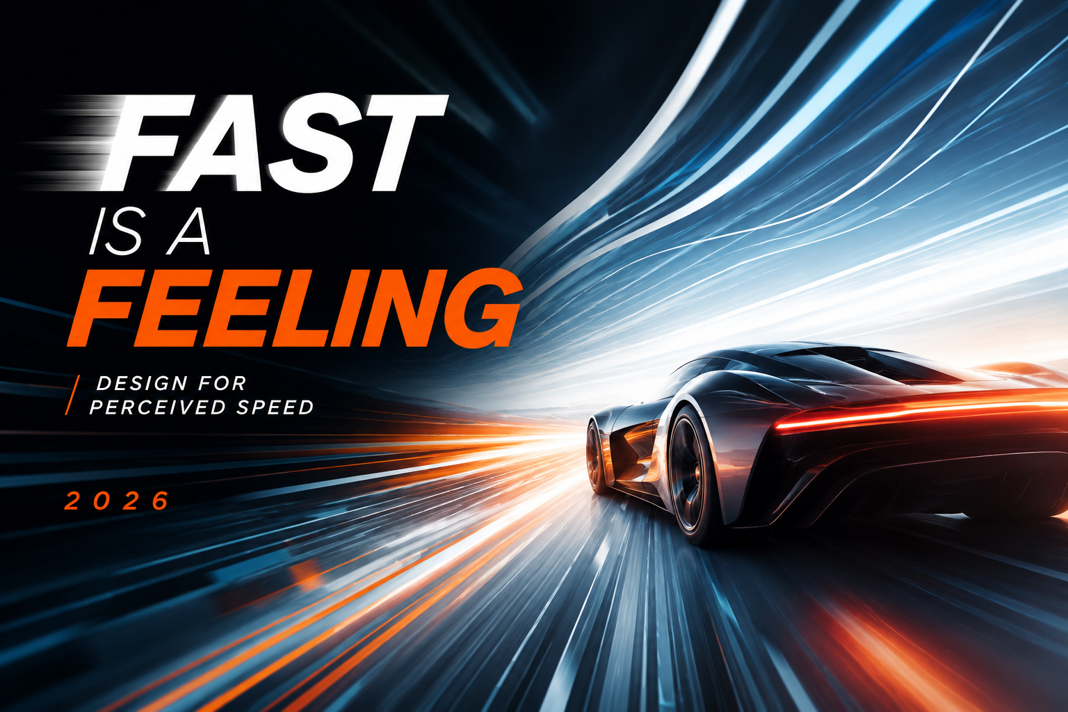 Fast Is a Feeling: Design for Perceived Speed in 2026