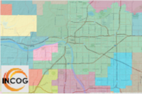 Map of Tulsa metro school district boundaries including Jenks and Bixby.