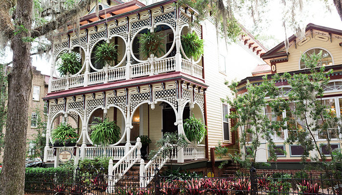 Savannah Georgia historic homes southern architecture