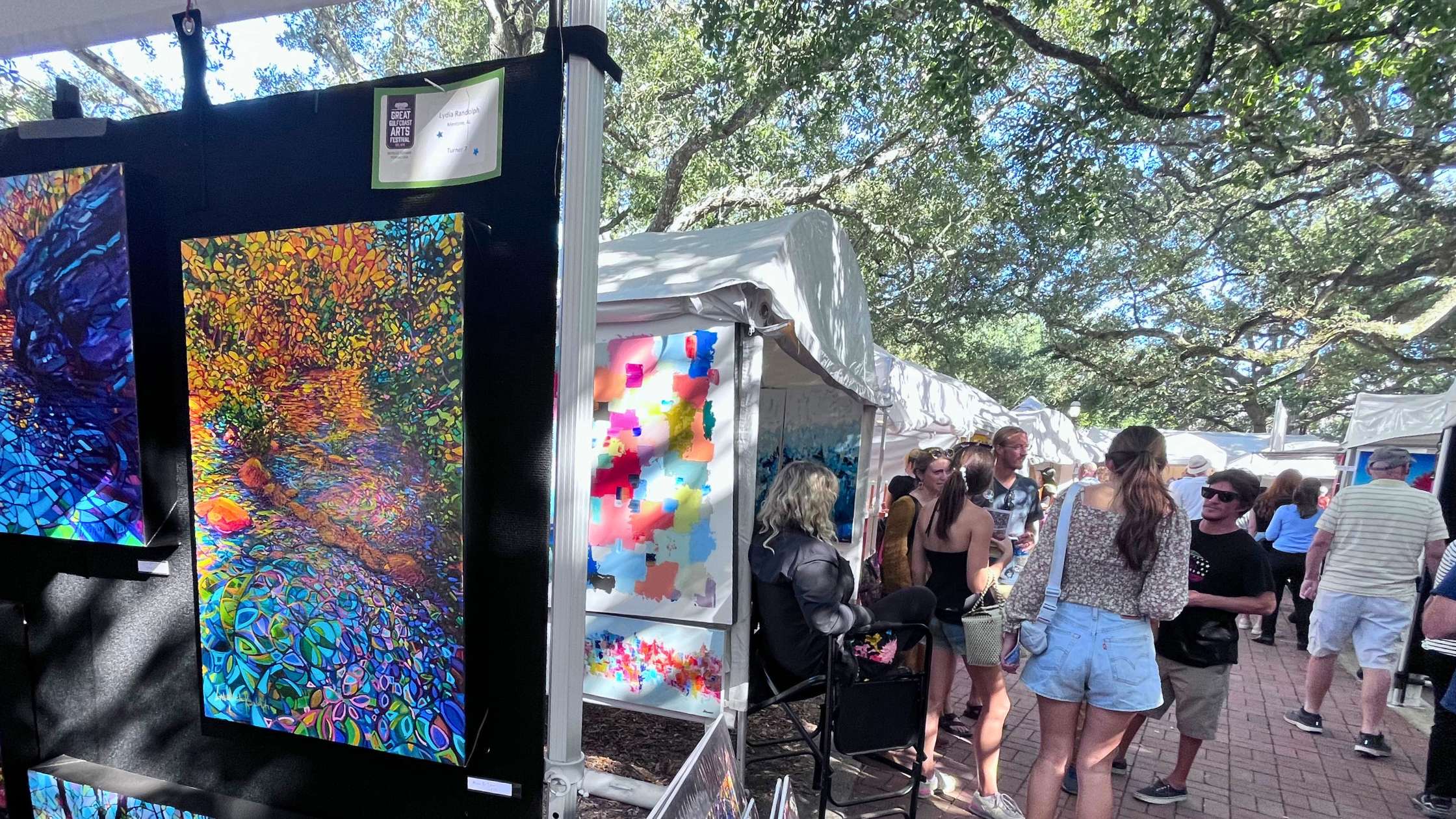 outdoor art festival