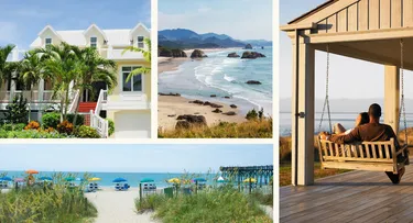 A short-term rental beach condo property