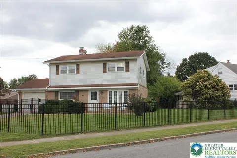 Suburban Lehigh Valley neighborhood